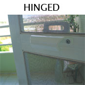Hinged Flyscreen